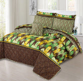 7 Pcs Quilted Comforter Set CC  215